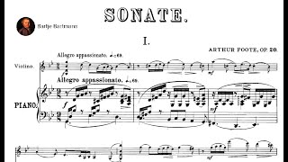 Arthur Foote - Violin Sonata, Op. 20 (1889)