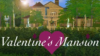 The Sims 4 Speed Building: Valentine's Mansion