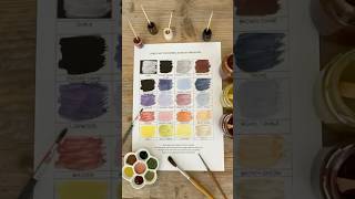 Natural Inks and Paints in Action - Timelapse