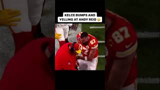 Travis Kelce hits Andy Reid! #shorts