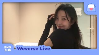 [ENG SUB] 240106 fromis_9 Jiheon Weverse Live