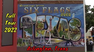 Six Flags Over Texas Full Tour - Arlington, Texas