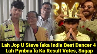 Lah Mih Ka Result Sngap, Lah Jop U Steve Ïaka Final Ka Ban Wan, Bun Bha U Tam Ïaki Vote Bad Ki Mark,