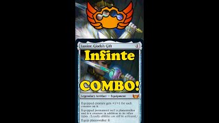 MTG Spoilers! 🟢▷ NEW 🌀INFNITE🌀 COMBO! 🟢 How Does Luxior, Giada's Gift Work? Capenna #Shorts