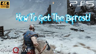 God of War 4K PS5 Gameplay How To Get The Bifrost