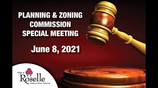 Planning and Zoning Commission Meeting - June 8, 2021