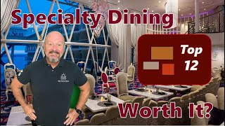 Top 12 Specialty Dining Venues on a Cruise | Best Cruise Restaurants #cruise #cruiseship