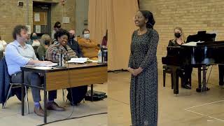 Effective Auditioning Masterclass, ORP: Mock Audition (High School) - Sumaya Roble, soprano