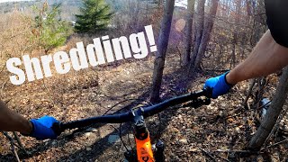 Shredding Snowy & Muddy MTB Trails!