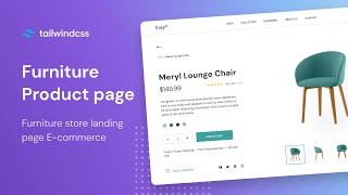 Furniture Design Page using TailwindCSS