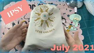 ✨IPSY July 2021 Glam Bag Unbagging✨