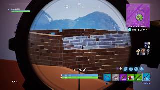 Fortnite Battle Royale my first win (SNIPER)