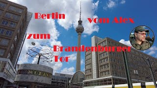 Berlin - vom Alexanderplatz zum Brandenburger Tor