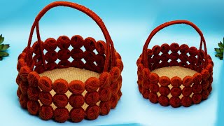 DIY how to make a basket from a water bottle cap