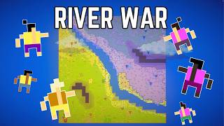 2 Kingdoms Fight Over a River | WorldBox