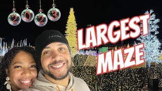 Biggest Christmas Maze in Scottsdale, Arizona || Happy New Year!