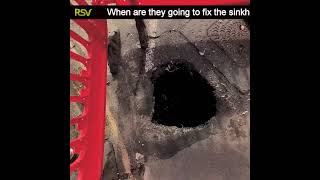 Another sinkhole in Sheringham 2024 #sheringham #rsv