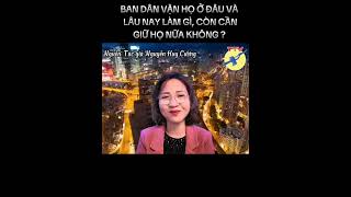 🎯 Ban Dân vận họ ở đâu và lâu nay làm gì, còn cần giữ họ nữa không ?