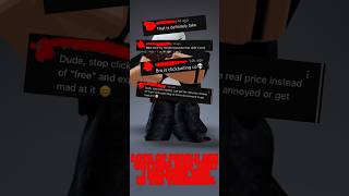 Cheap headless apology 🙁😰 #roblox #youtubeshorts #headless