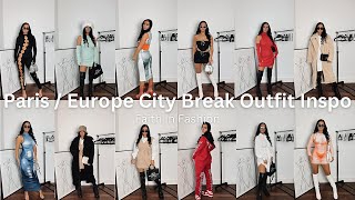 SHEIN Paris / Europe City Break Outfit Inspo Haul - day & night fits {FAITHINFASHION} AD