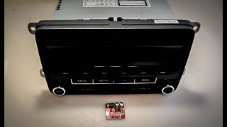 Как сделать Bluetooth в RCD-310 Volkswagen Golf/Jetta/Passat/Polo. Как вывести Rem провод/