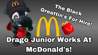 The Black Greattin's For Hire - Drago Junior Works At McDonald's! | SML & GoAnimate! Parody!