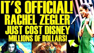 RACHEL ZEGLER JUST COST DISNEY MILLIONS OF DOLLARS AFTER WOKE SNOW WHITE TRAILER DISASTER!