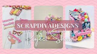 Project Shares for @ScrapDiva29 #scrapdivadesigns