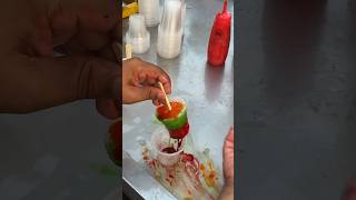 Very Tasty Ice Gola Making With Many Flavor | Indian Street Food #shorts