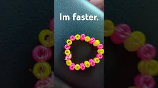 I'm faster