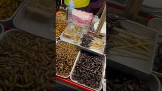 Exotic street food in Bangkok - Thailand - November 2022