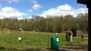 Clay Pigeon Shooting Video @ Cluny Clays - Scotland