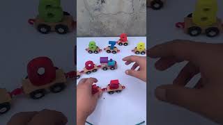 Wooden Number Train |  Learn Numbers #shorts #viral #trendingshort  #babygifts