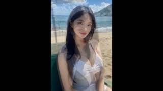 AI lookbook | AI girl | AI date | beach with bikini AI #shorts