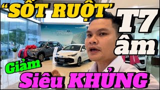 KHÁCH ĐI ĐÂU HẾT - TOYOTA BẾN THÀNH SỐT RUỘT GIẢM GIÁ SIÊU KHỦNG