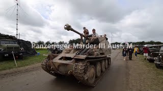 The last variant Geschützwagen 38(t), Marder III Ausf. M tank destroyer #ww2 #panzer #history