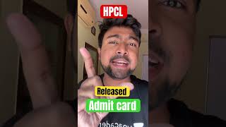 HPCL admit released | How to download your admit card #hpclrecruitment2023 #hpclexam #hpcl2023