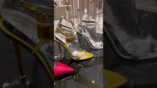 Shoes Tom Ford metallic heel sandals