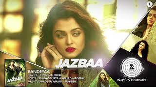 Bandeya | Jazbaa | Jubin Nautiyal | New Song 2021 | Zee Music Company