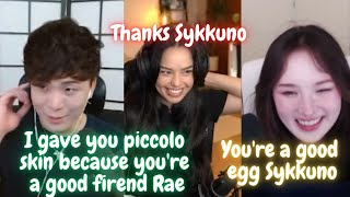 Valkyrae thanks Sykkuno for hinting her she's a good friend.