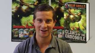 Bear Grylls introducing Claws of the Crocodile