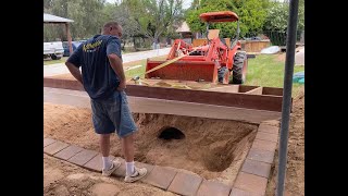 Making a Summer Beach House for our four tortoises.