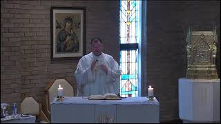 Monday 22nd July 2024. Holy Mass.  Celebrant: Canon Paul Farrer