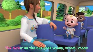 Wheels On The Bus School Version   CoComelon Nursery Rhymes & Kids Songs