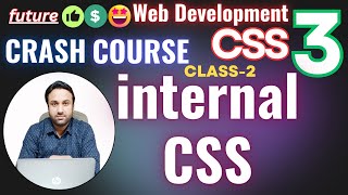 CSS3 Internal CSS Explained For Beginner's | Web Development Course in हिंदी/اردو