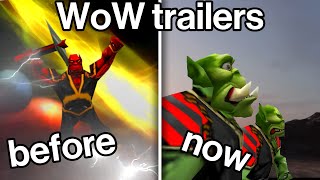 WoW trailers : before / now