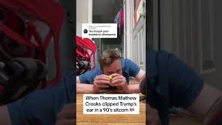 Thomas Matthew Crooks clipping Trump's ear