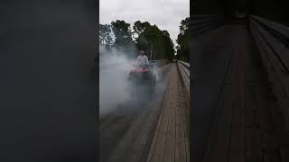 ATV burnout