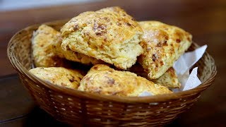 ¿Hay algo rico? Scones de queso y mostaza