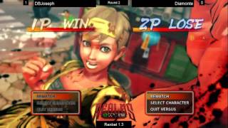 Realms Games USF4 Ranbat 1.3 Round 2 DBJoseph vs Diamonte